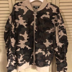 Camo Bomber jacket